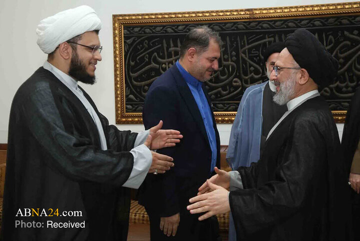 Wêneya Nûçeyan | Hevdîtina Cîgirê Serokê Navneteweyî yê Meclîsa Cîhanî ya Ehlul Beyt (AS) bi Ellamê Seyîd Elî Fazlullah re