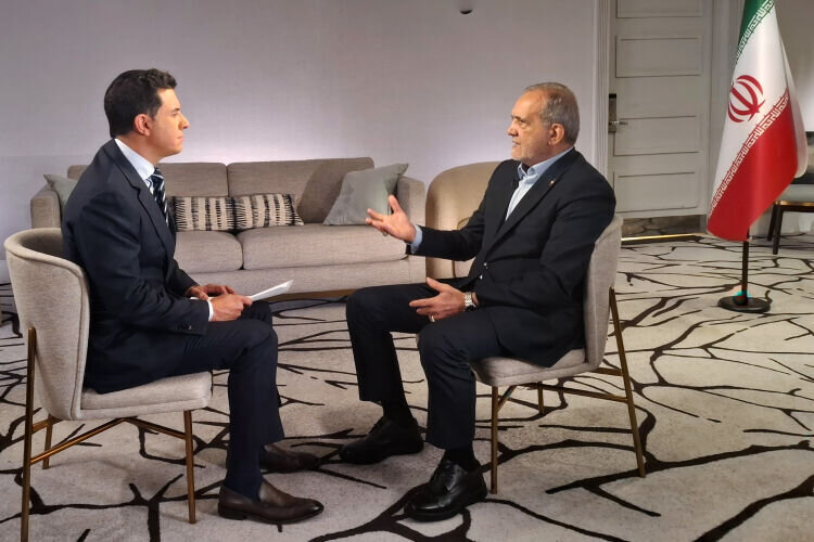 President Pezeshkian urges Americans to reject support for Israeli regime