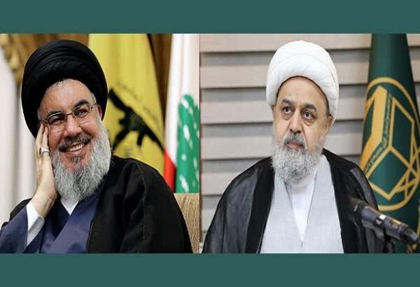 Sheikh Shahriari: Martyr Sayyed Hassan Nasrallah Was a Symbol of Islamic Unity