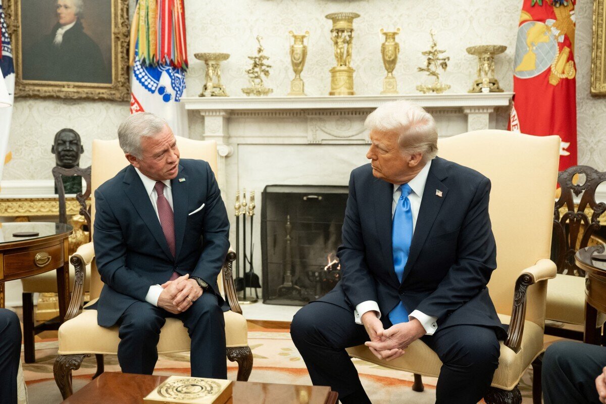 ملك الأردن يقول ان خطة ترامب بشأن غزة نالت توافقًا كبيرًا