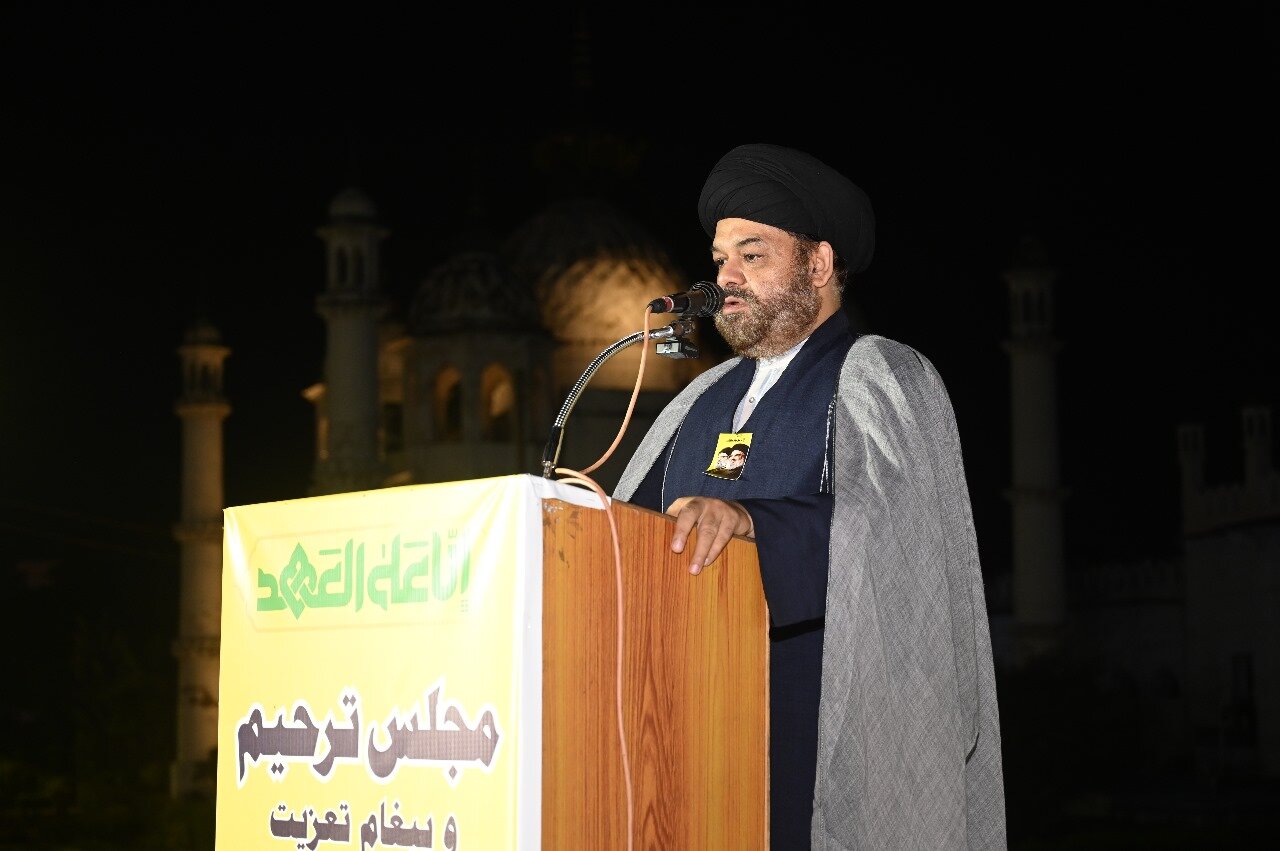 Memorial Gathering at Chhota Imam Bara, Lucknow on First Martyrdom Anniversary of S. Hassan Nasrallah + Photos