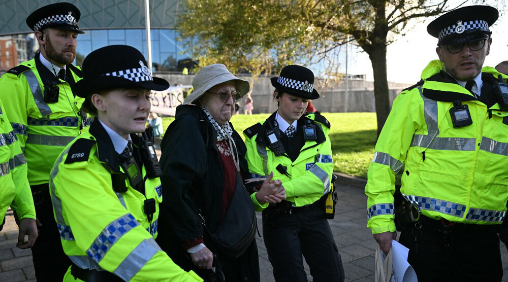 UK Arrest Pro-Palestine Protesters Supporting "Palestine Action"