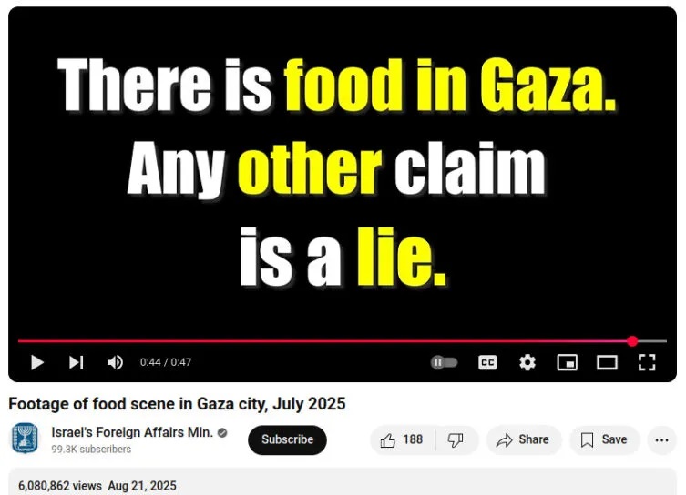 Siyonist İsrail’in dijital propaganda ordusu: Gazze’de kıtlığı gizlemek için 45 milyon dolar