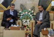 Custodian of Astan Quds Razavi sends message to Kadhimayn counterpart