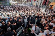 آیت اللہ العظمی سید علی سیستانی کی اہلیہ کی تشیع جنازہ