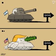 كاريكاتير / السلام الأمريكي الإسرائيلي