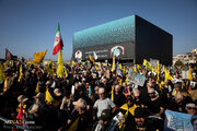 Informe fotográfico | Ceremonia del primer aniversario del martirio de Sayyed Hassan Nasrallah en Dahieh, Beirut