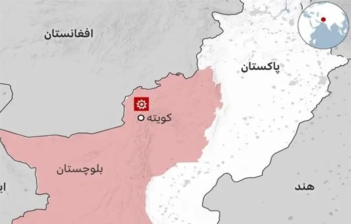 انفجار مهیب و حمله مسلحانه به مقر فرماندهی FC در کویته پاکستان + ویدیو