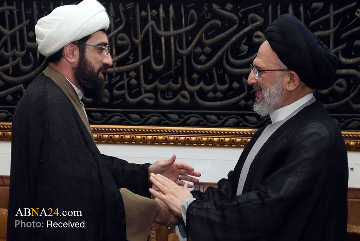 Informe fotográfico |  Allama Sayyed Ali Fadlallah recibe al Subdirector de Asuntos Internacionales de la Asamblea Mundial AhlulBayt