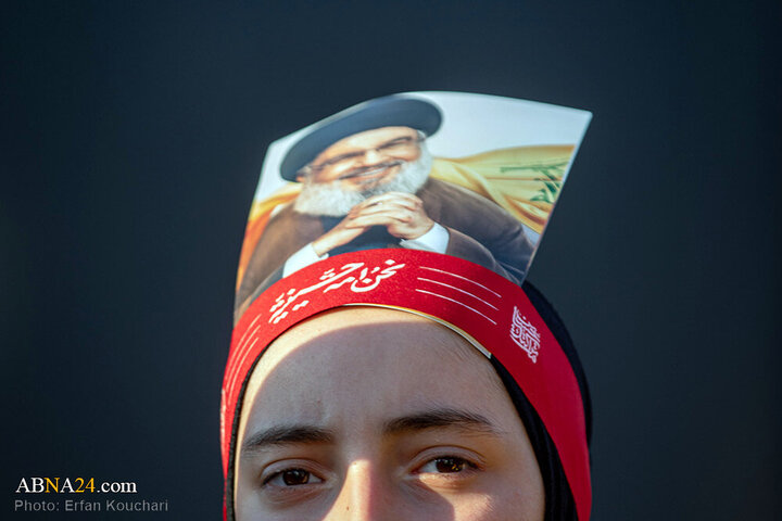 Informe fotográfico | Ceremonia del primer aniversario del martirio de Sayyed Hassan Nasrallah en Dahieh, Beirut