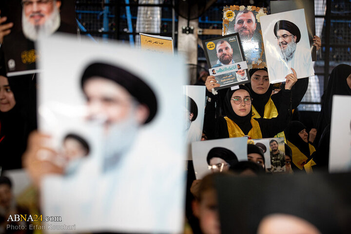 Informe fotográfico | Ceremonia del primer aniversario del martirio de Sayyed Hassan Nasrallah en Dahieh, Beirut