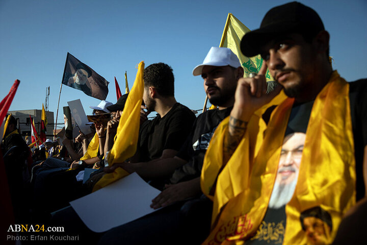 Informe fotográfico | Ceremonia del primer aniversario del martirio de Sayyed Hassan Nasrallah en Dahieh, Beirut