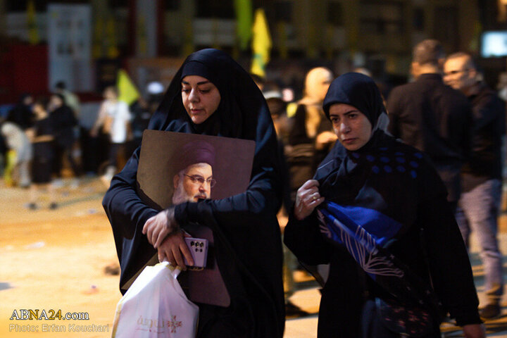Informe fotográfico | Ceremonia del primer aniversario del martirio de Sayyed Hassan Nasrallah en Dahieh, Beirut