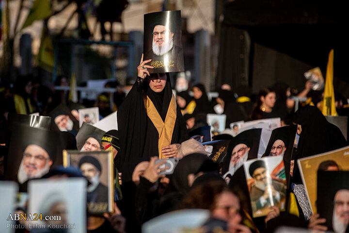 Informe fotográfico | Ceremonia del primer aniversario del martirio de Sayyed Hassan Nasrallah en Dahieh, Beirut