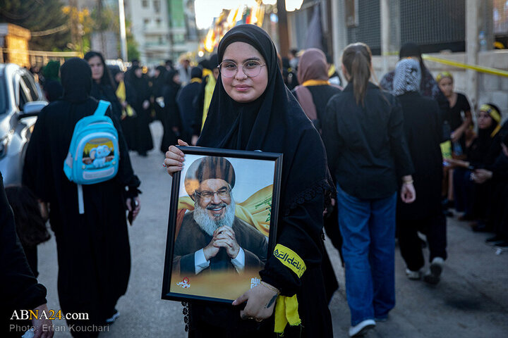 Informe fotográfico | Ceremonia del primer aniversario del martirio de Sayyed Hassan Nasrallah en Dahieh, Beirut