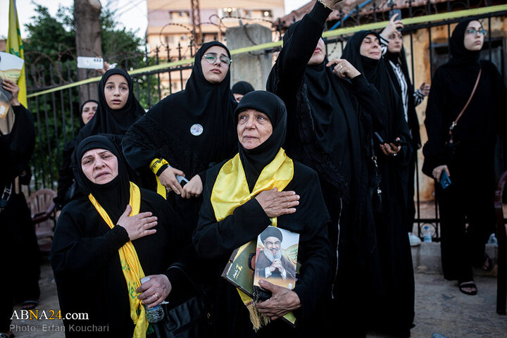 Informe fotográfico | Ceremonia del primer aniversario del martirio de Sayyed Hassan Nasrallah en Dahieh, Beirut