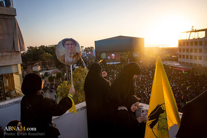 Informe fotográfico | Ceremonia del primer aniversario del martirio de Sayyed Hassan Nasrallah en Dahieh, Beirut
