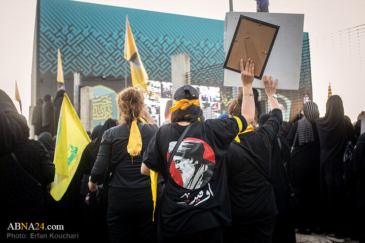 Informe fotográfico | Ceremonia del primer aniversario del martirio de Sayyed Hassan Nasrallah en Dahieh, Beirut
