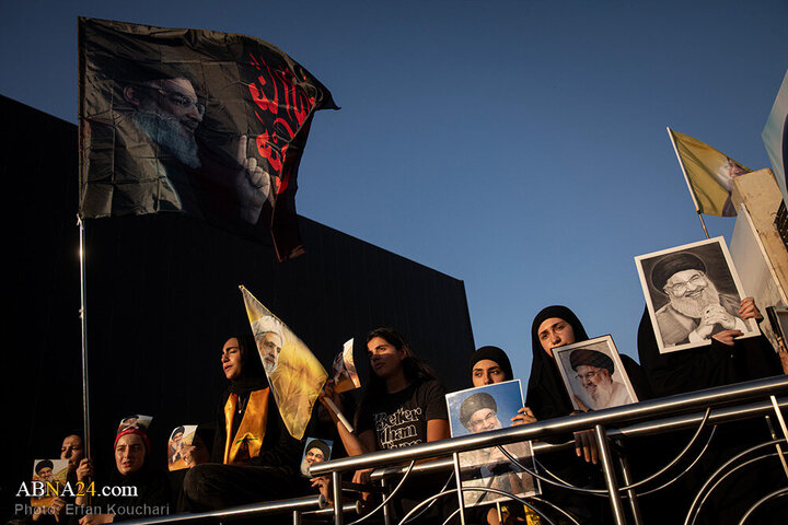 Informe fotográfico | Ceremonia del primer aniversario del martirio de Sayyed Hassan Nasrallah en Dahieh, Beirut