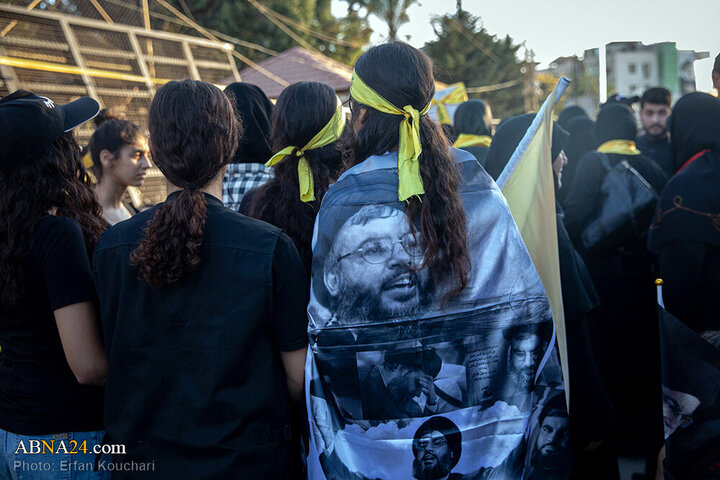 Informe fotográfico | Ceremonia del primer aniversario del martirio de Sayyed Hassan Nasrallah en Dahieh, Beirut