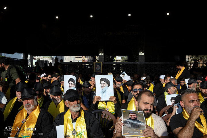 Informe fotográfico | Ceremonia del primer aniversario del martirio de Sayyed Hassan Nasrallah en Dahieh, Beirut