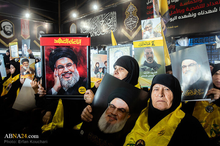 Informe fotográfico | Ceremonia del primer aniversario del martirio de Sayyed Hassan Nasrallah en Dahieh, Beirut