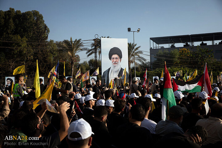 Informe fotográfico | Ceremonia del primer aniversario del martirio de Sayyed Hassan Nasrallah en Dahieh, Beirut