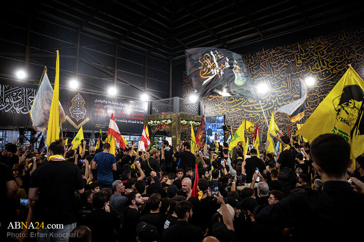 Informe fotográfico | Ceremonia del primer aniversario del martirio de Sayyed Hassan Nasrallah en Dahieh, Beirut