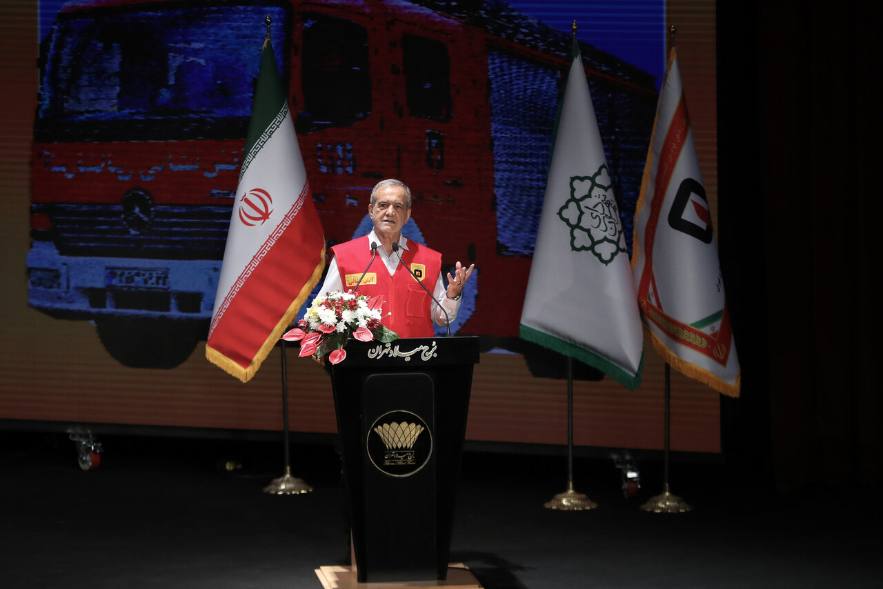 Enemies will never witness Iranians bowing down: President Pezeshkian