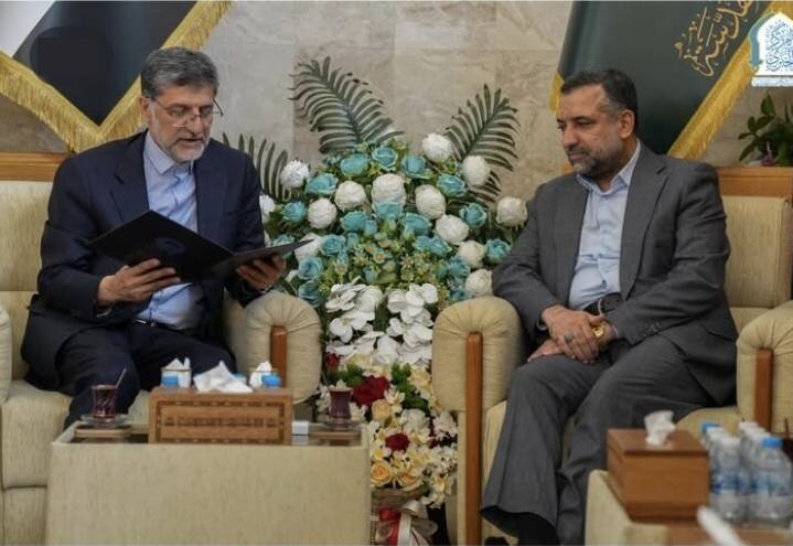 Custodian of Astan Quds Razavi sends message to Kadhimayn counterpart
