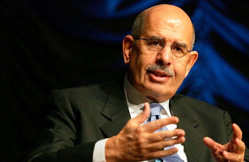 البرادعي يشن هجوما على خطة ترامب لوقف حرب غزة.. ماذا قال؟