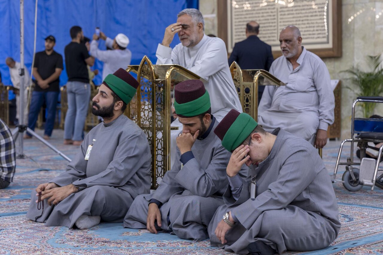 العتبة العباسية المقدسة تقيم مجلس عزاء لإحياء ذكرى شهادة السيدة الزهراء (ع)