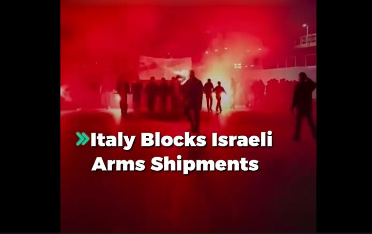 Video | Pelabuhan Itali Dihuni Perwira Kemanusiaan