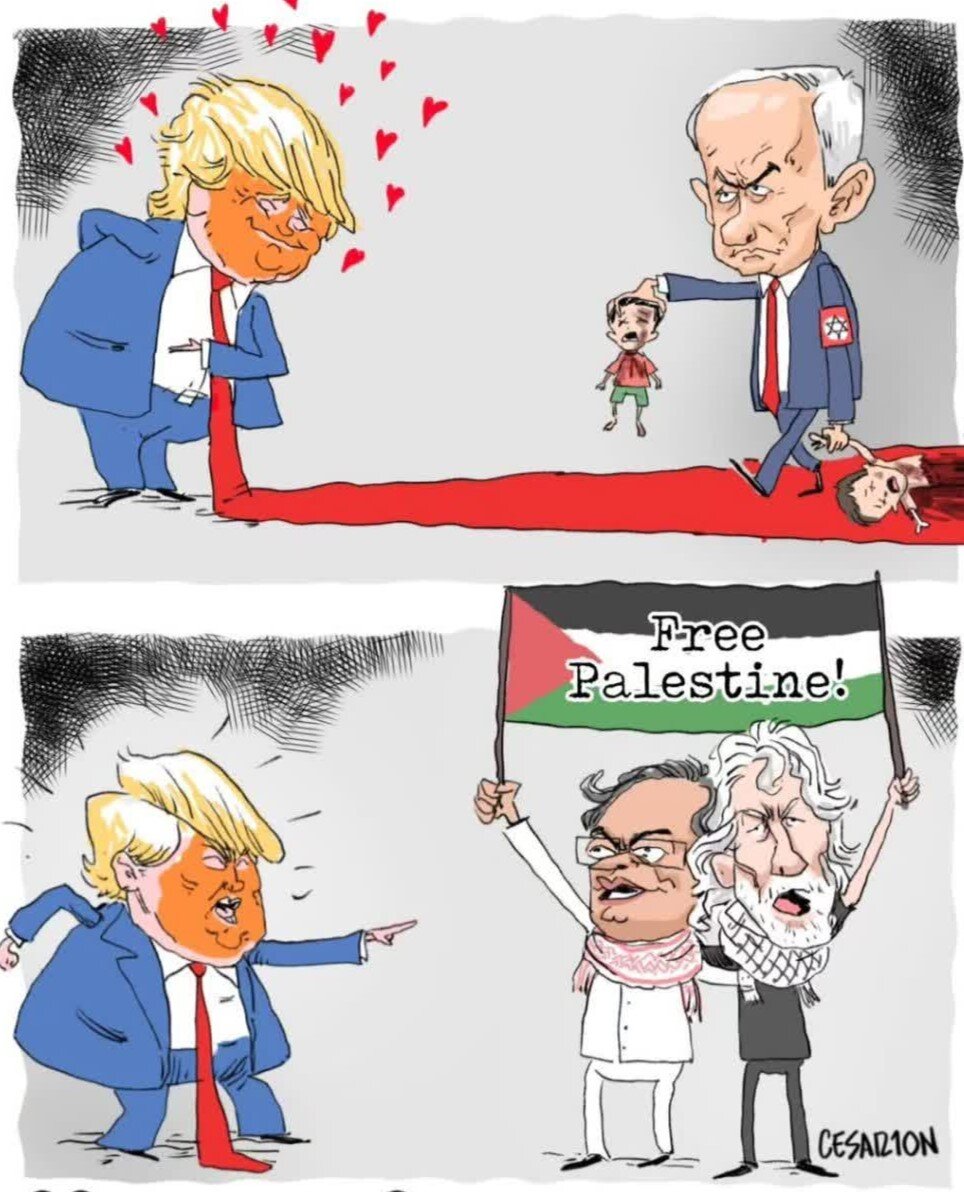 Kartun | Trump Adalah Penjenayah Seperti Sekutunya Netanyahu