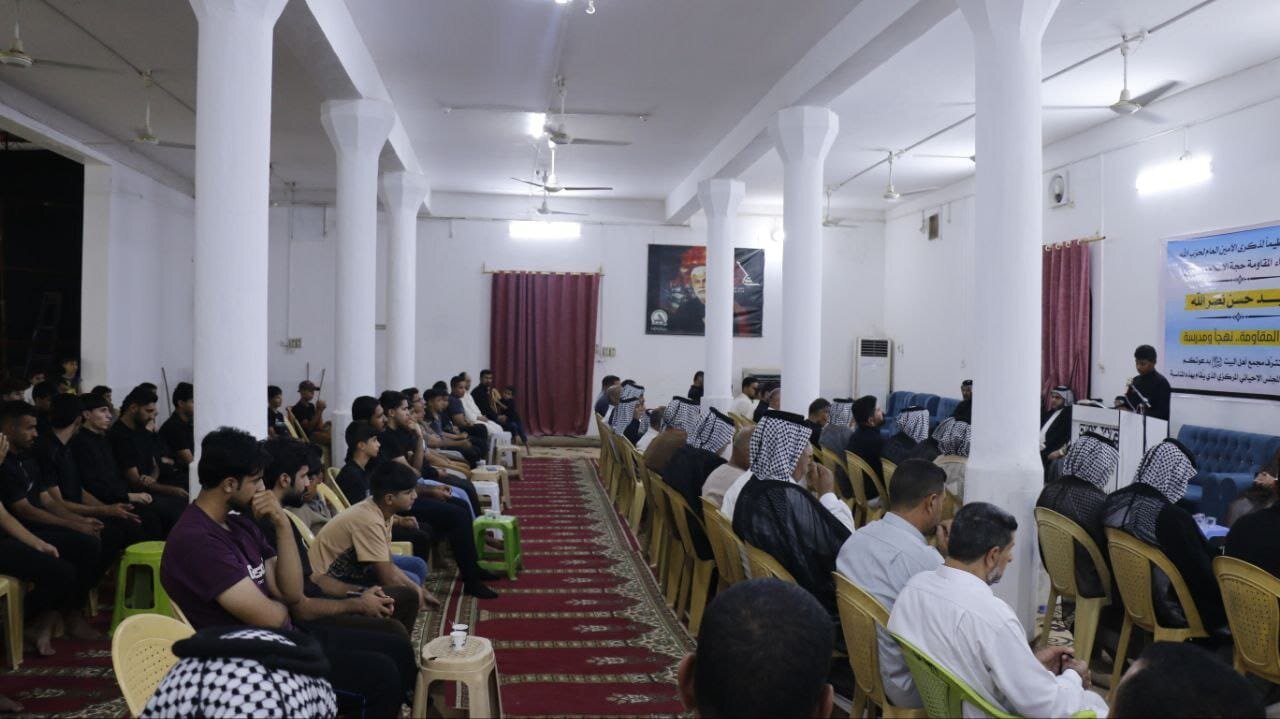 برگزاری بیش از ۱۰۰ مراسم گرامیداشت شهید سیدحسن نصرالله در عراق + تصاویر