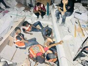 شهيد و6 إصابات من الدفاع المدني خلال مهمة إنقاذ في غزة