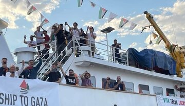 Kapal Al-Dhamir Berangkat dari Italia Menuju Gaza