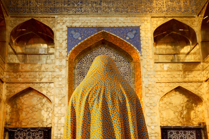 تقرير مصور/ الإیوان الذهبي لصحن الثورة الإسلامية في الحرم الرضوي الشریف