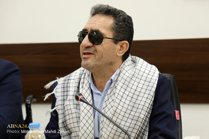 دیدار اعضای گروه قمر بنی هاشم(ع) با دبیرکل مجمع جهانی اهل بیت(ع)