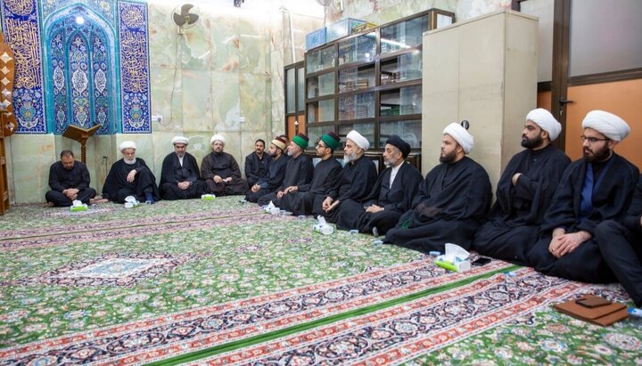 إقامة مجلس عزاء في ذكرى استشهاد السيدة فاطمة الزهراء (ع) بكربلاء المقدسة