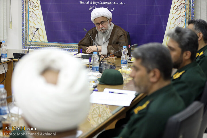 دیدار مسئولان حقوقی قم با دبیرکل مجمع جهانی اهل بیت(ع)؛ پیگیری حقوقی جنگ ۱۲ روزه