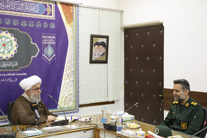 دیدار مسئولان حقوقی قم با دبیرکل مجمع جهانی اهل بیت(ع)؛ پیگیری حقوقی جنگ ۱۲ روزه