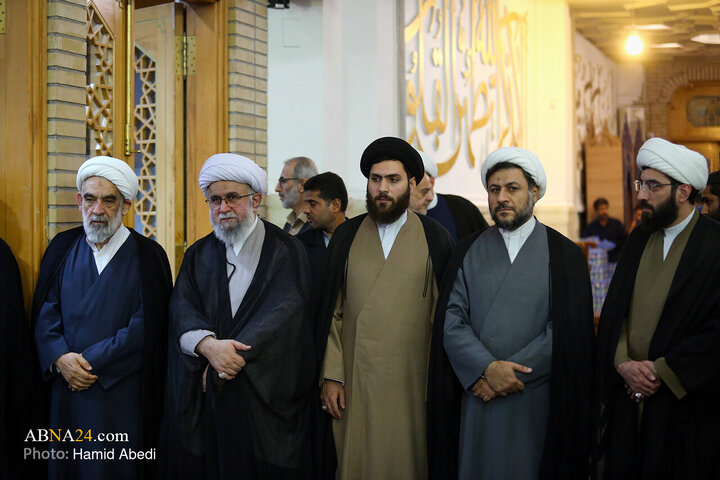 مراسم اولین سالگرد طلایه‌داران محور مقاومت در حرم حضرت معصومه (س)