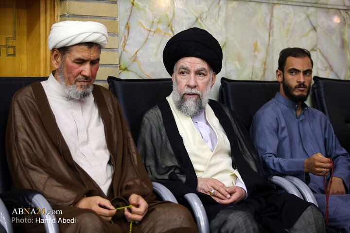 مراسم اولین سالگرد طلایه‌داران محور مقاومت در حرم حضرت معصومه (س)