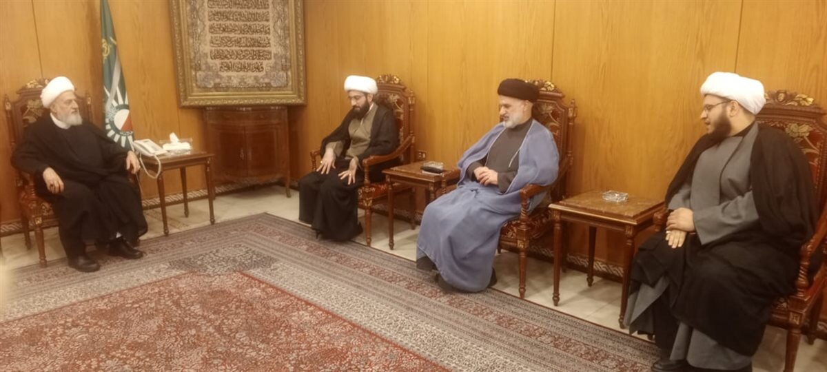 دیدار هیأت مجمع جهانی اهلبیت(ع) با نائب رئیس مجلس اعلی اسلامی شیعیان لبنان