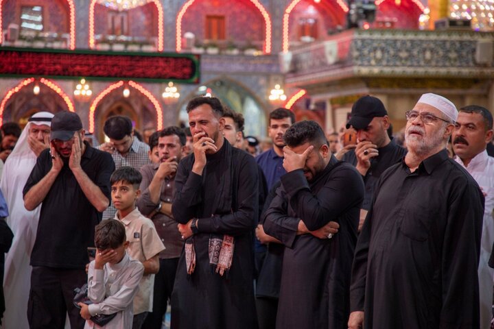 تقرير مصور/ العتبة العباسية المقدسة تقيم مجلس عزاءٍ لإحياء ذكرى شهادة السيدة الزهراء (ع)