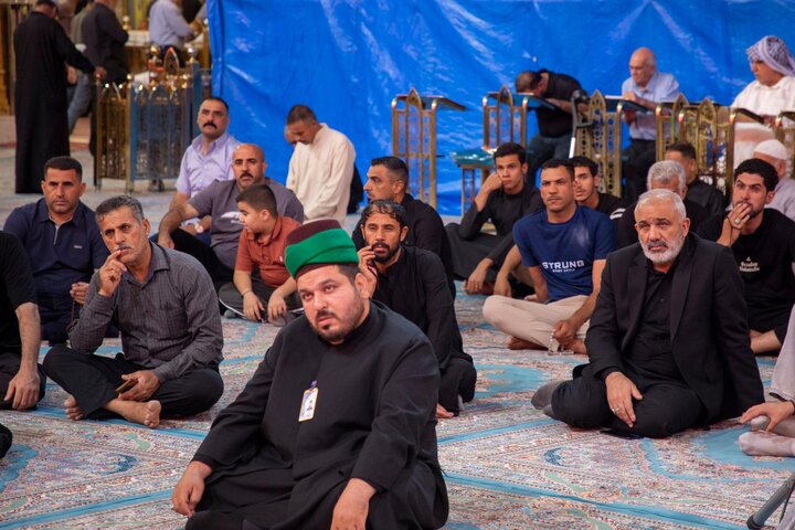 تقرير مصور/ العتبة العباسية المقدسة تقيم مجلس عزاءٍ لإحياء ذكرى شهادة السيدة الزهراء (ع)