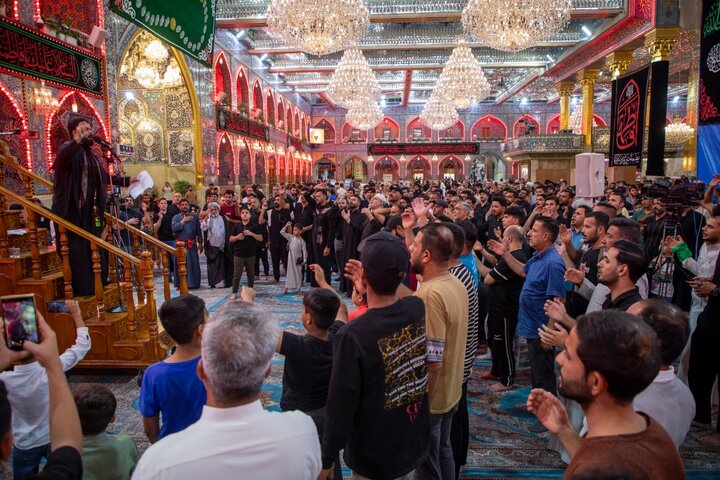 تقرير مصور/ العتبة العباسية المقدسة تقيم مجلس عزاءٍ لإحياء ذكرى شهادة السيدة الزهراء (ع)