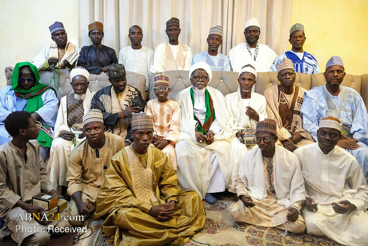 دیدار شیخ زکزاکی با برخی از علمای شهر زازائو نیجریه