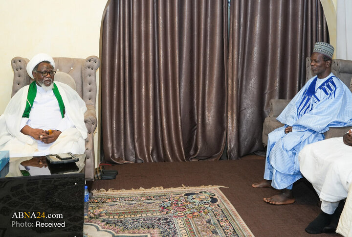 دیدار شیخ زکزاکی با برخی از علمای شهر زازائو نیجریه
